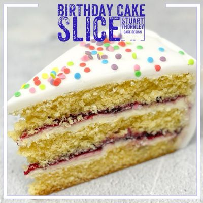 Birthday Cake Slice