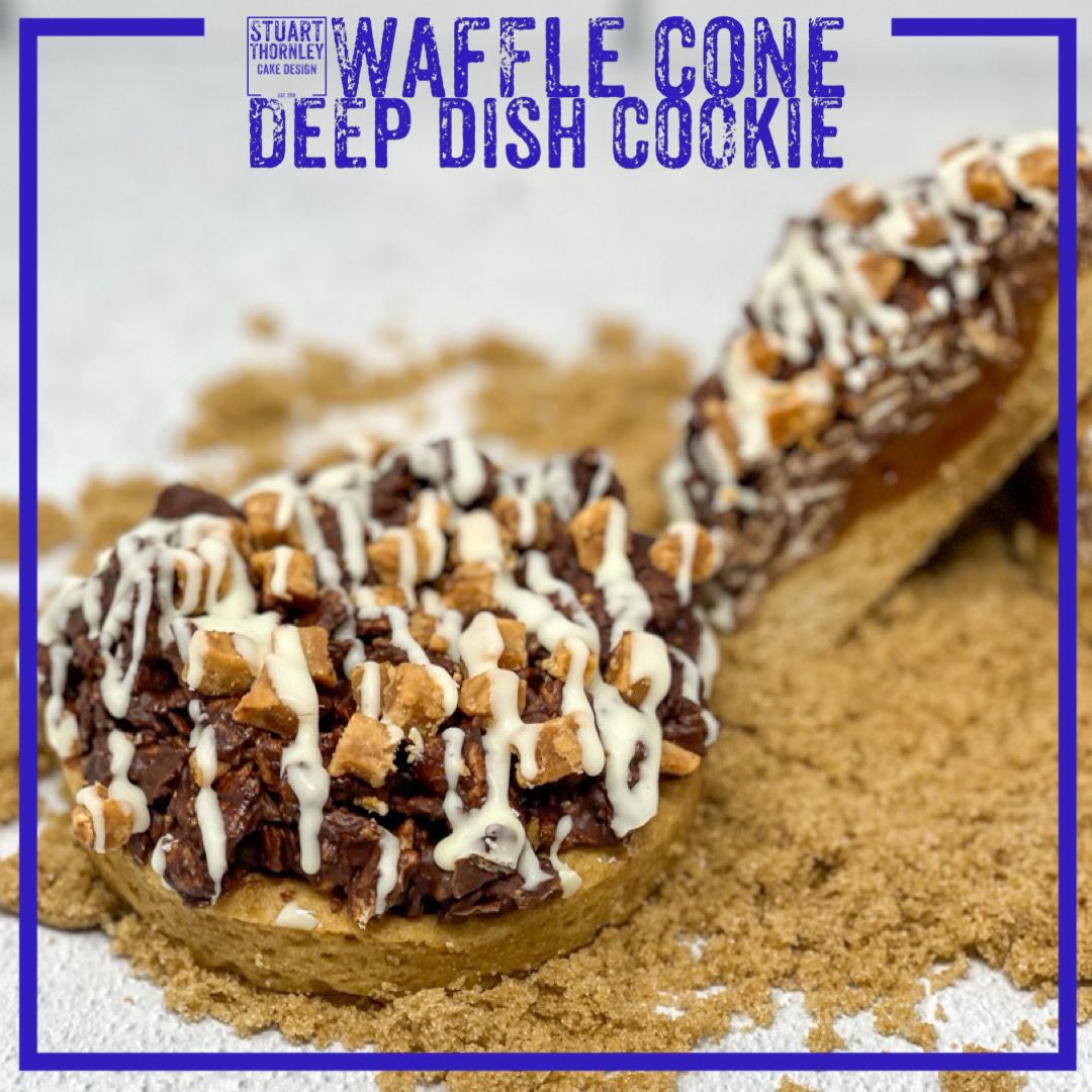 Waffle Cone Deep Dish Cookie