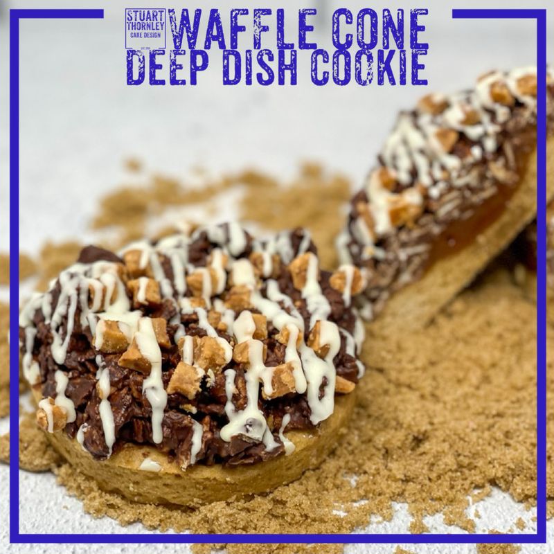 Waffle Cone Deep Dish Cookie
