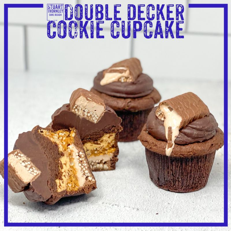 Double Decker Cookie Cupcake