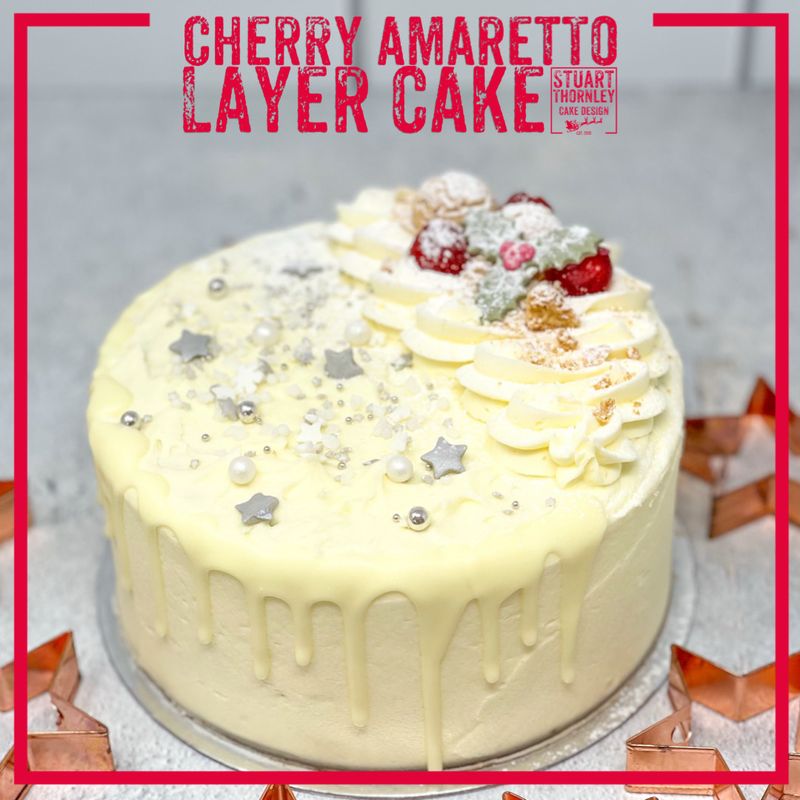 Cherry Amaretto Layer Cake