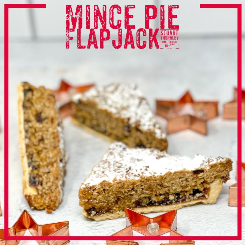 Mince Pie Flapjack
