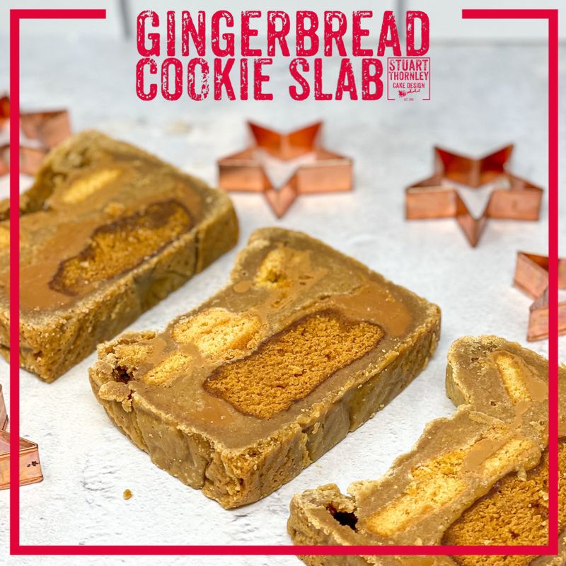 Gingerbread Cookie Slab