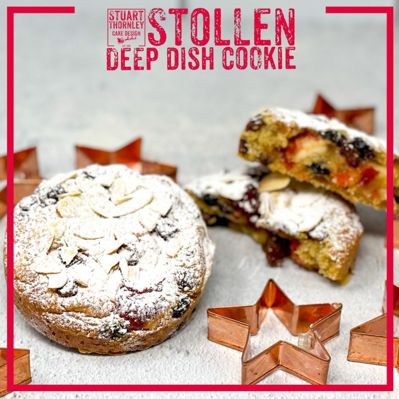 Stollen Deep Dish Cookie