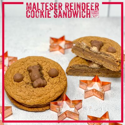 Malteser Reindeer Cookie Sandwich