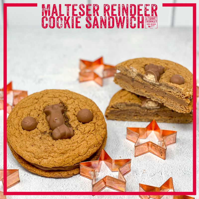 Malteser Reindeer Cookie Sandwich