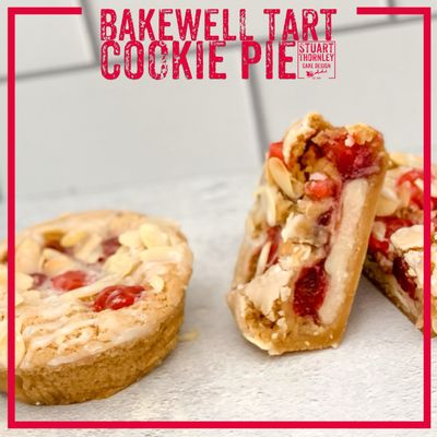 Bakewell Tart Cookie Pie
