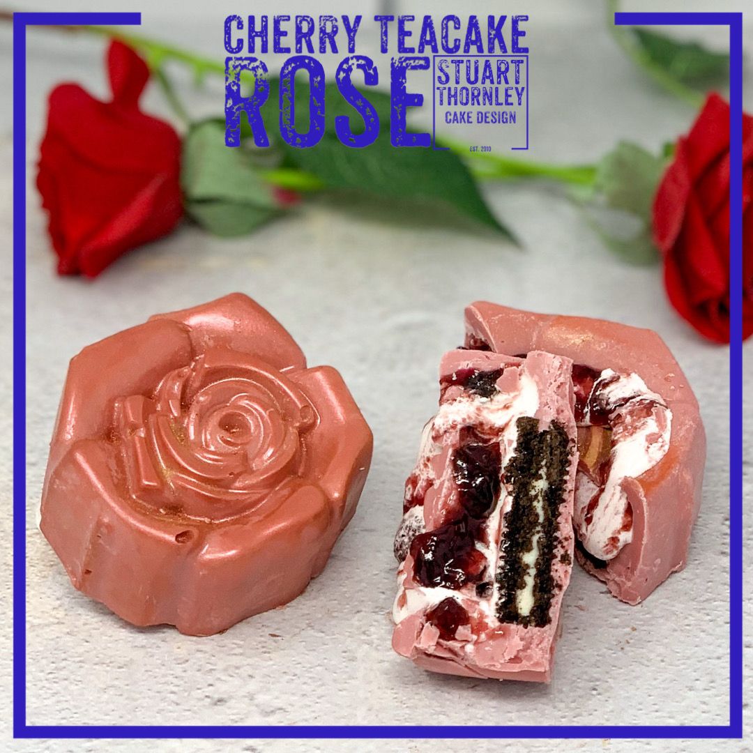 Cherry Teacake Rose