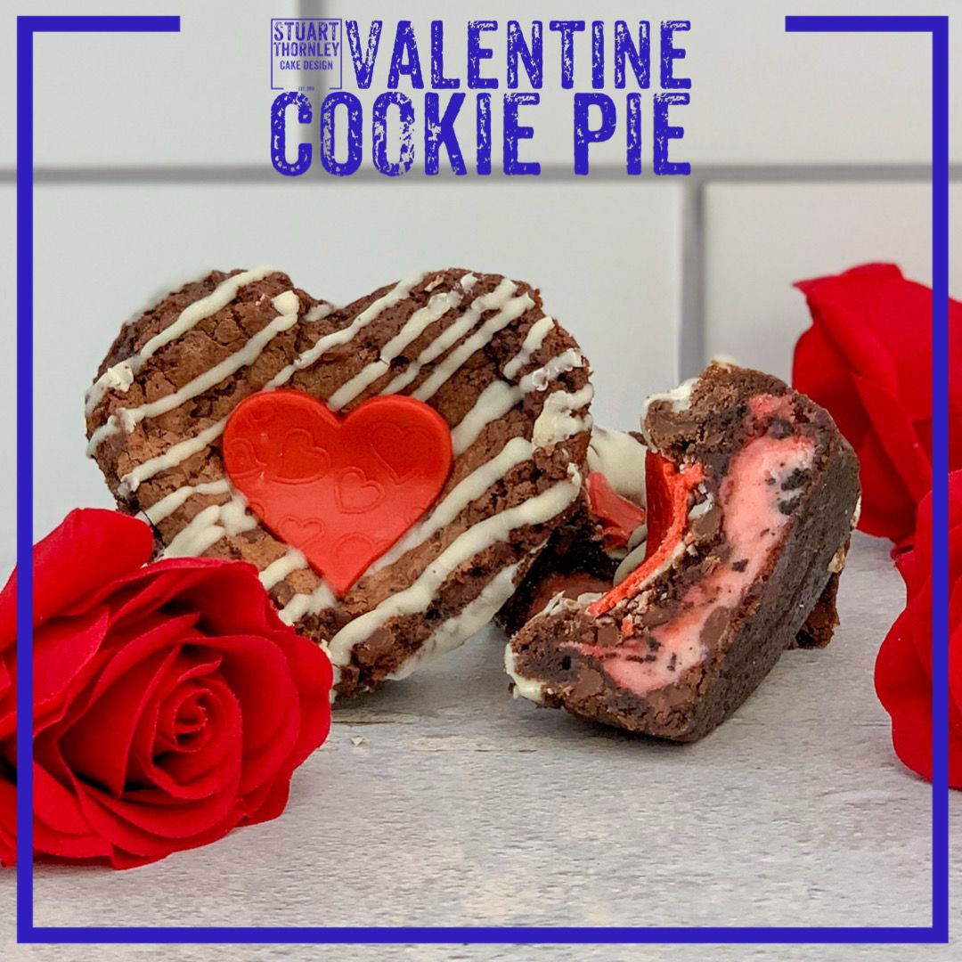 Valentine Cookie Pie