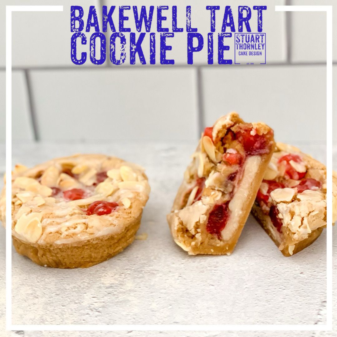 Bakewell Tart Cookie Pie