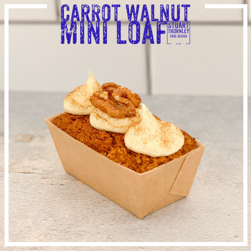 Carrot Walnut Mini Loaf