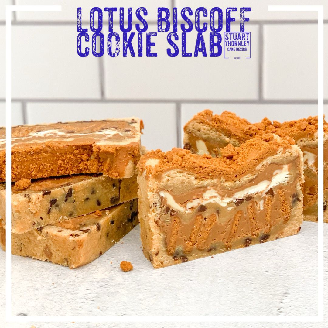 Lotus Biscoff Cookie Slab