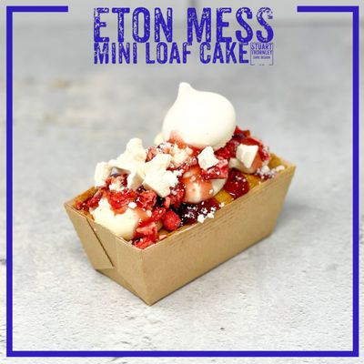 Eton Mess Mini Loaf
