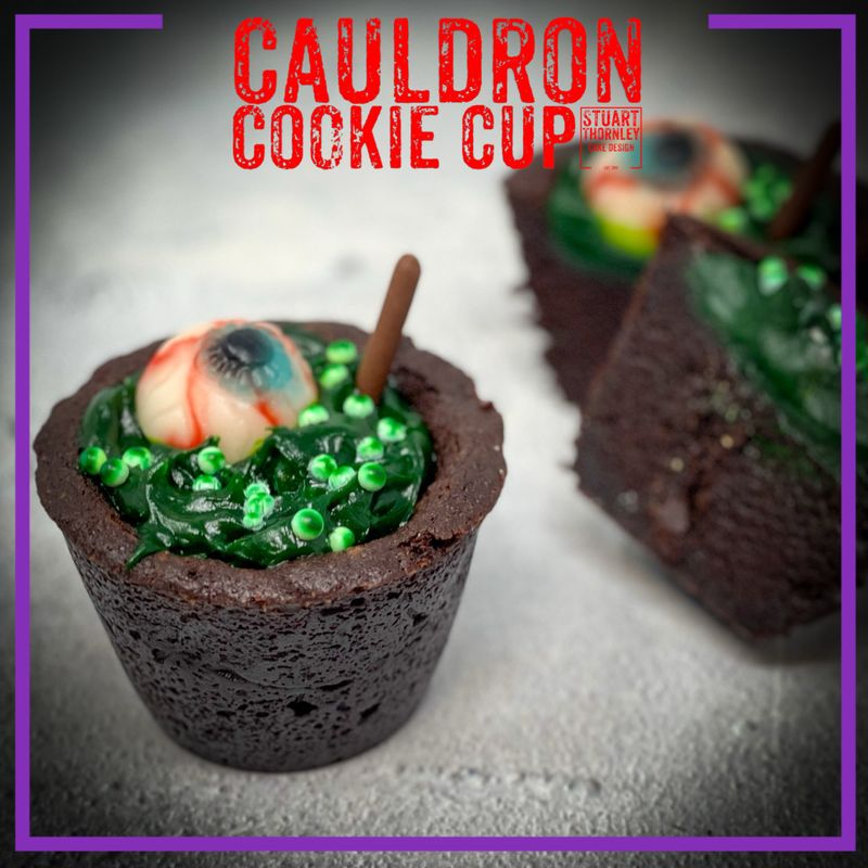 Cauldron Cookie Cup