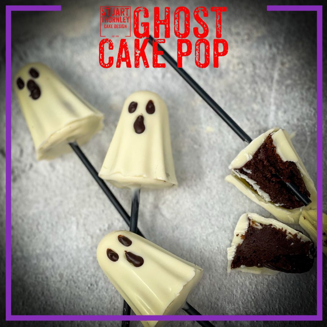 Ghost Cake Pop
