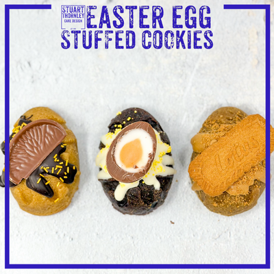 Easter Egg Stuffed Cookies
