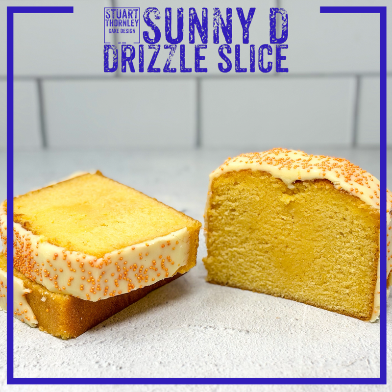 'Sunny D' Drizzle Slice