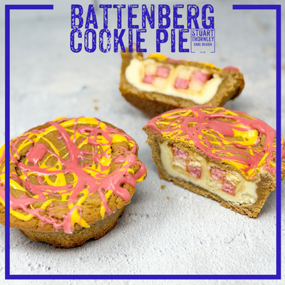 Battenberg Cookie Pie