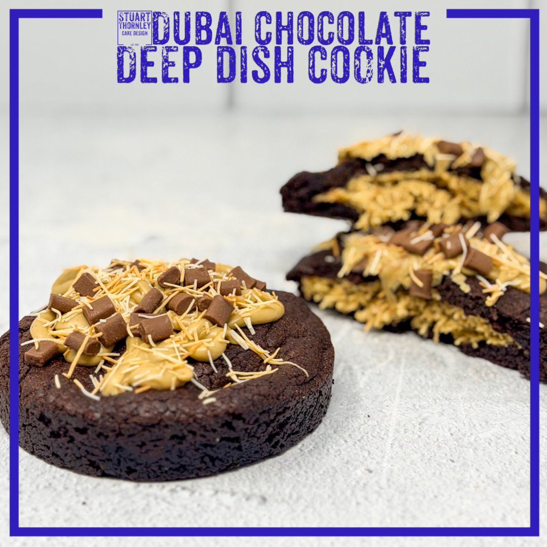 Dubai Chocolate Deep Dish Cookie