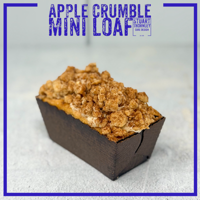 Apple Crumble Mini Loaf
