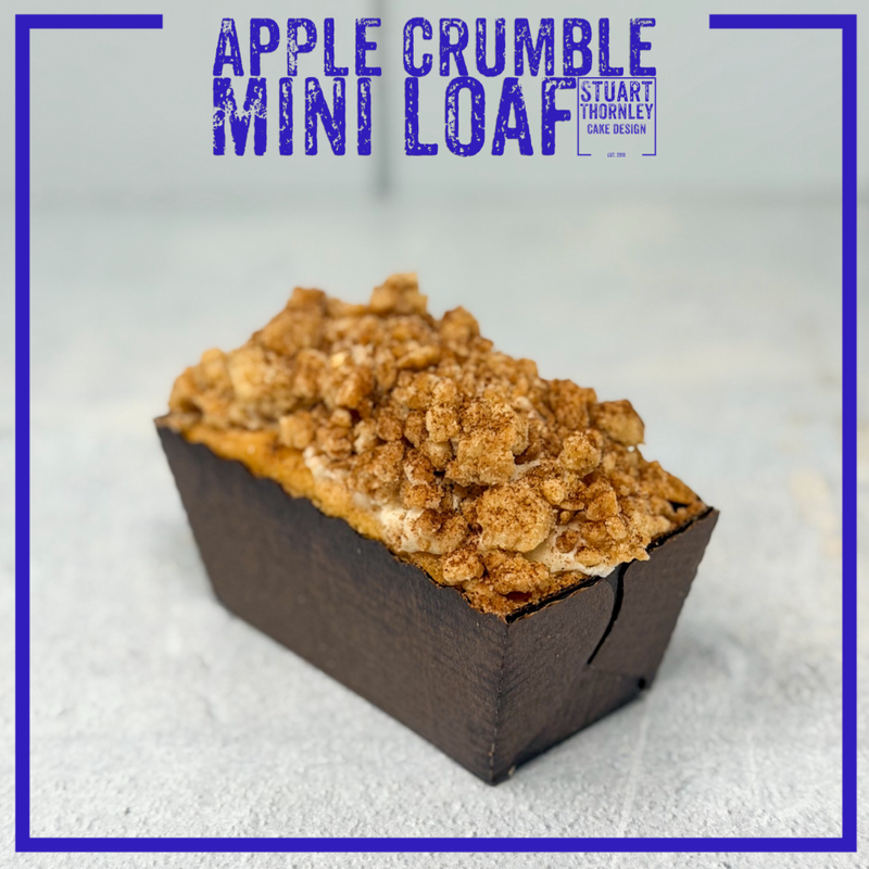 Apple Crumble Mini Loaf