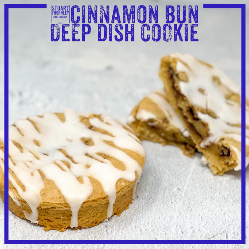 Cinnamon Bun Deep Dish Cookie