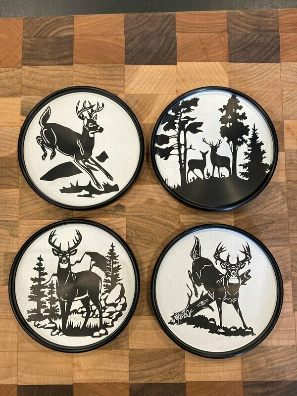 METL Deer Coaster Set