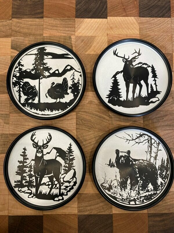 METL Wildlife Coaster Set