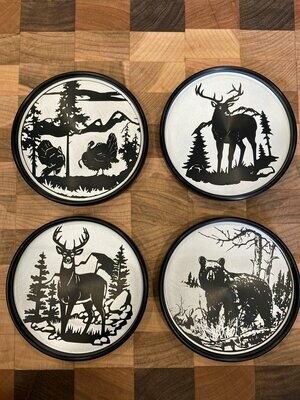 METL Wildlife Coaster Set