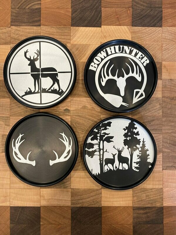 METL Deer Hunter Coaster Set