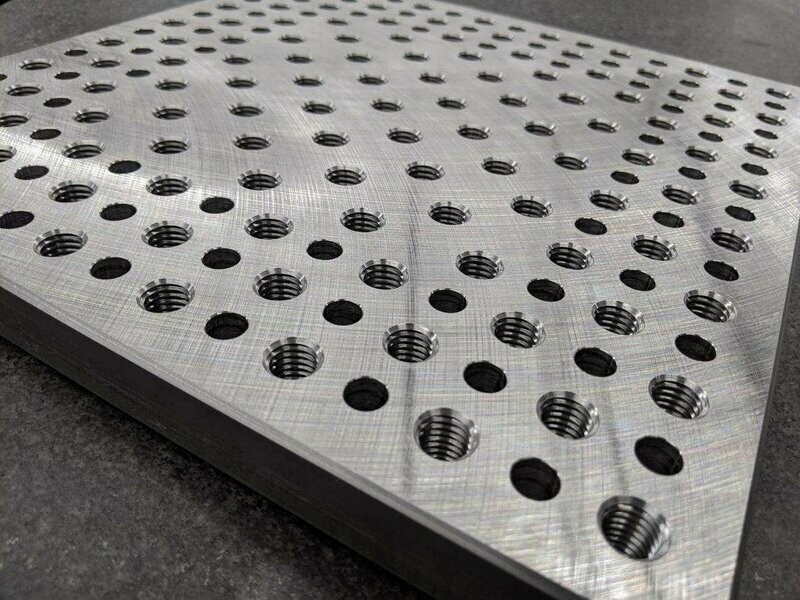 18" X 18" Steel Fixture Plate