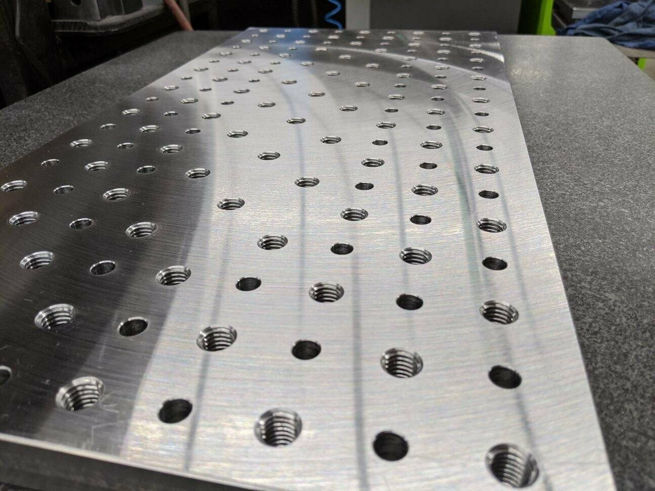 12" X 24" Steel Fixture Plate