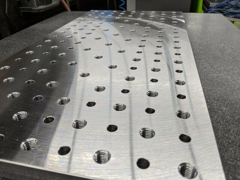 12" X 24" Steel Fixture Plate