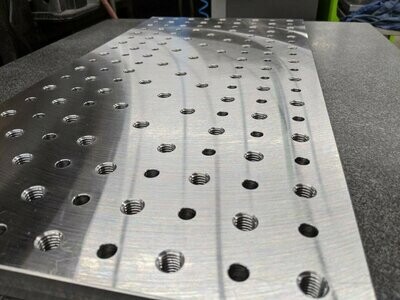 12" X 24" Steel Fixture Plate