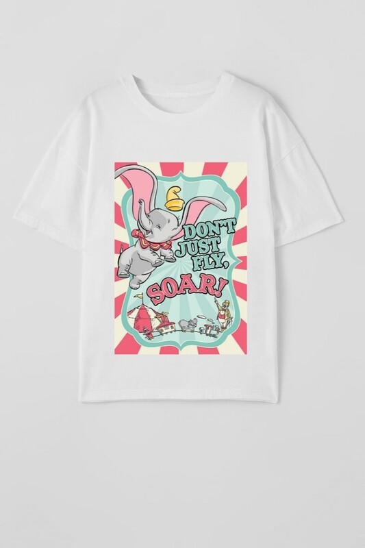 CAMISETA OVERSIZE MUJER