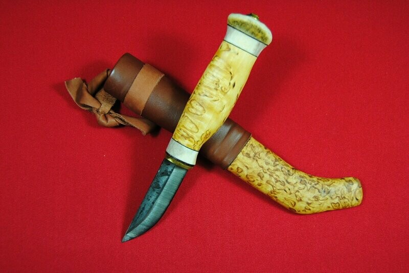 WOOD JEWEL  Sami knife.   Over 18+ years of age required to Purchase.