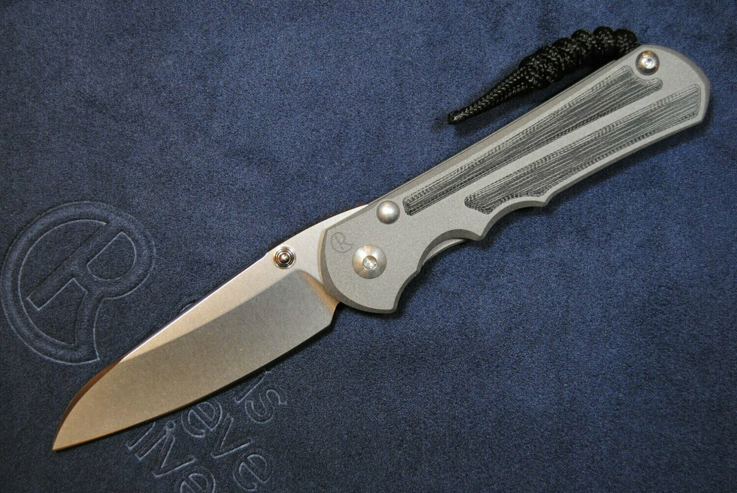 Large Inkosi - Insingo Blade, Black Micarta Inlay, Right-Handed