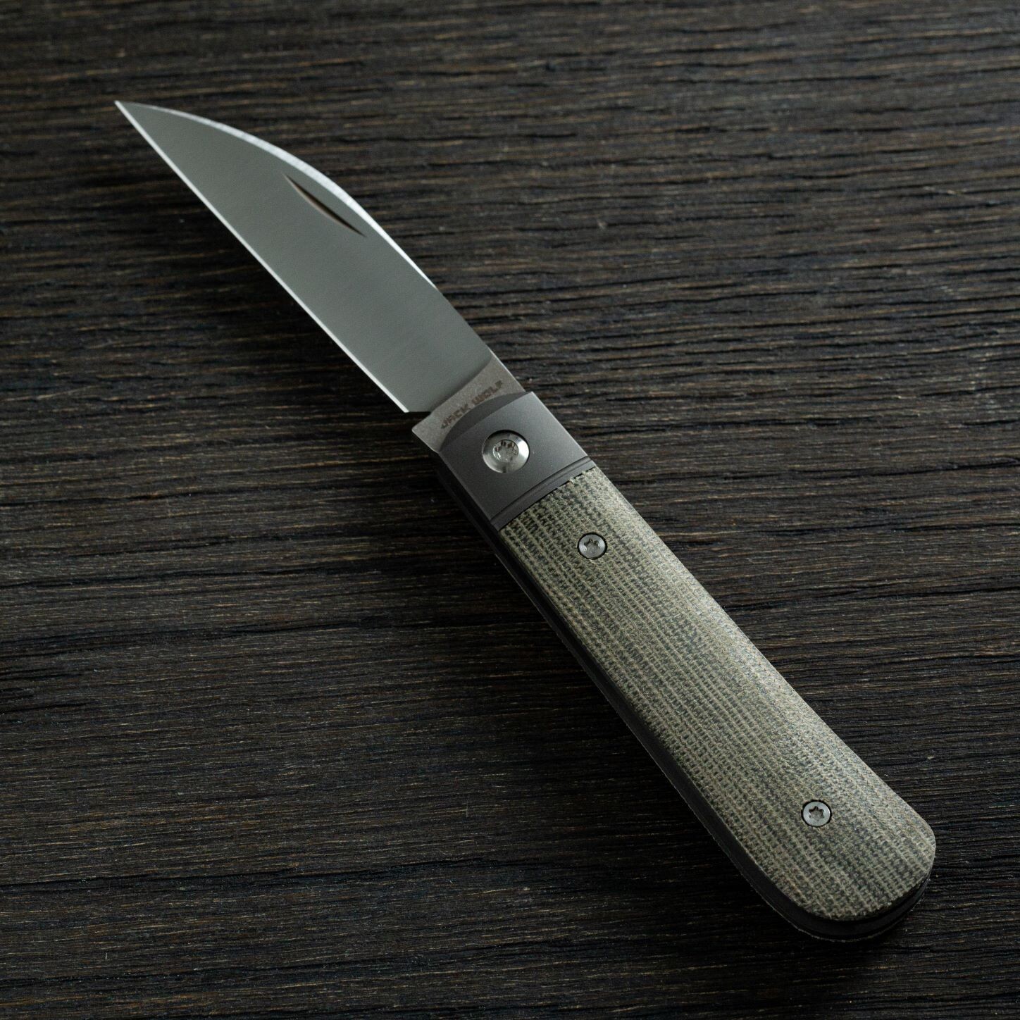 Laid Back Jack - Green Micarta