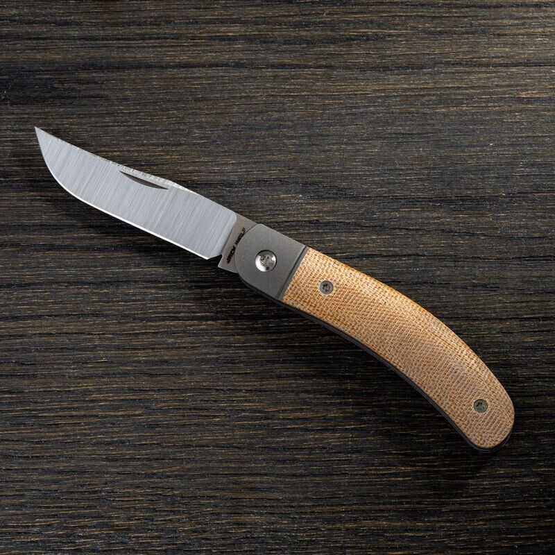 Javelina - Natural Canvas Micarta