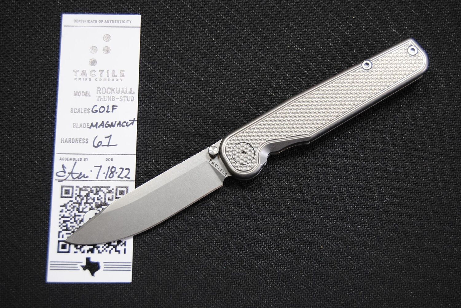 Tactile Rockwell Golf- Titanium