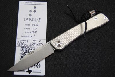 Tactile Bexar Titanium- Slip Joint