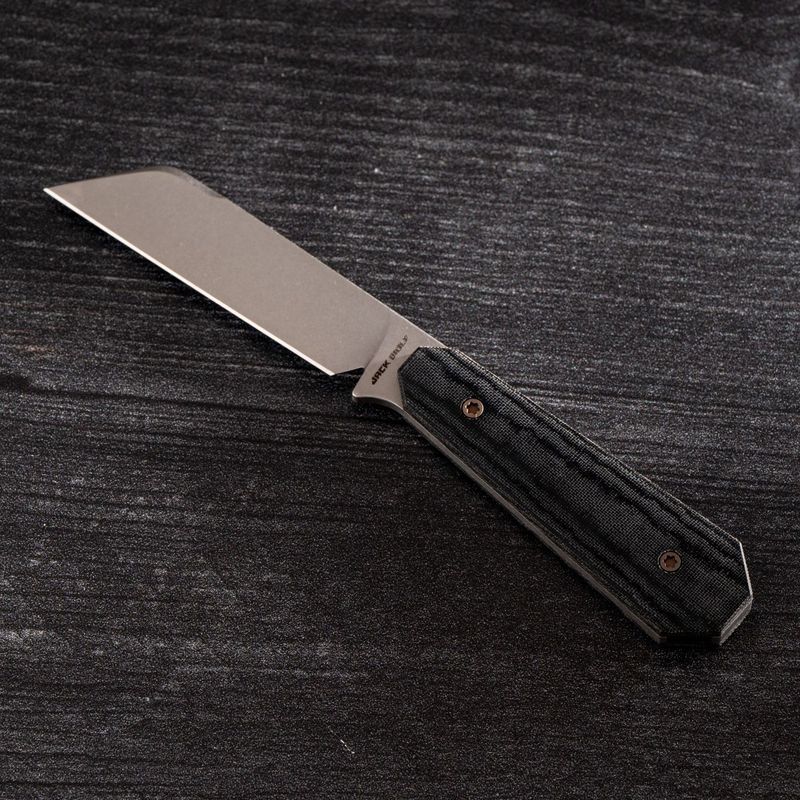 MIDNIGHT FIXedc - Black Linen Micarta