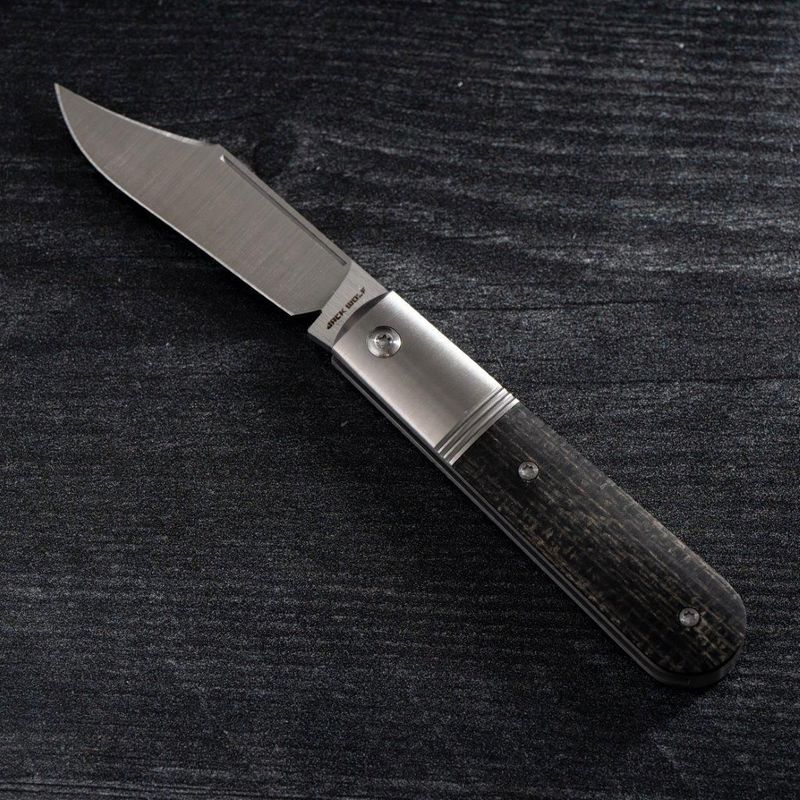 Big Bro Jack - Black Burlap Micarta
