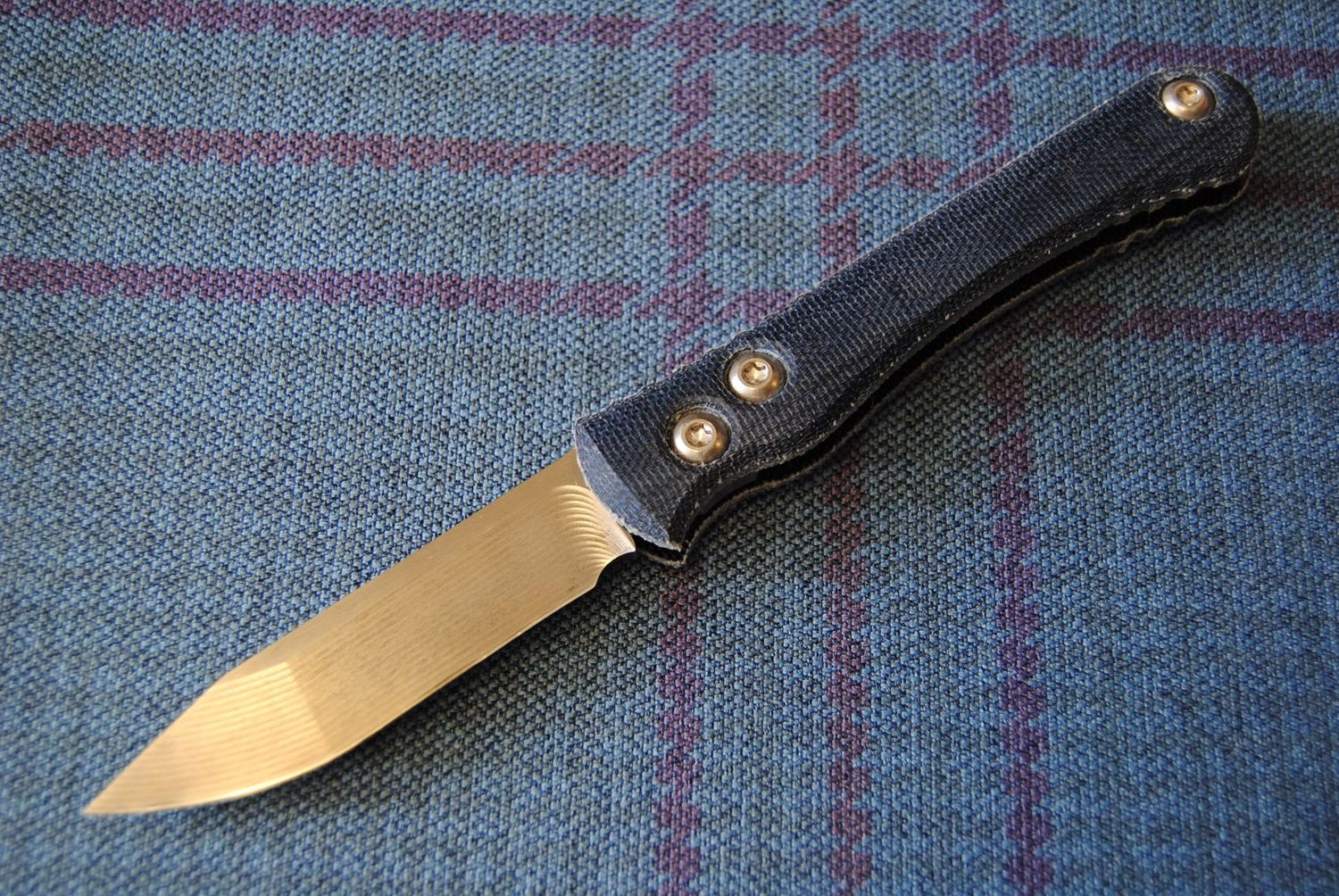 Joseph Lapietra- Blue Micarta