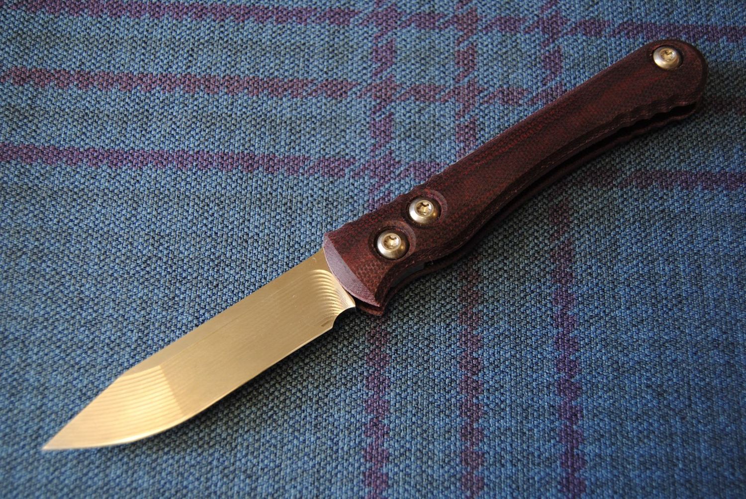 Joseph Lapietra- Friction Folder - Purple Micarta