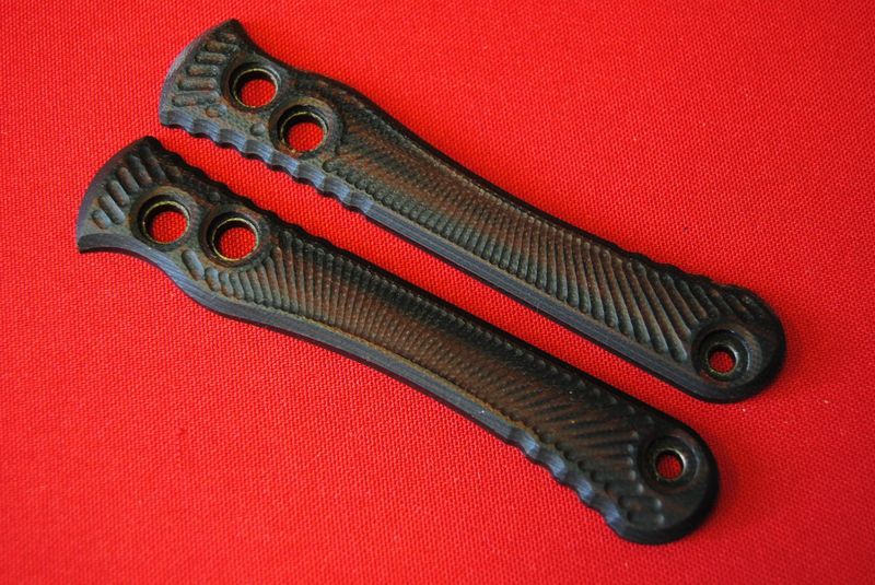 Joseph Lapietra-Replacement Scale-G10 Red & Black Sunburst