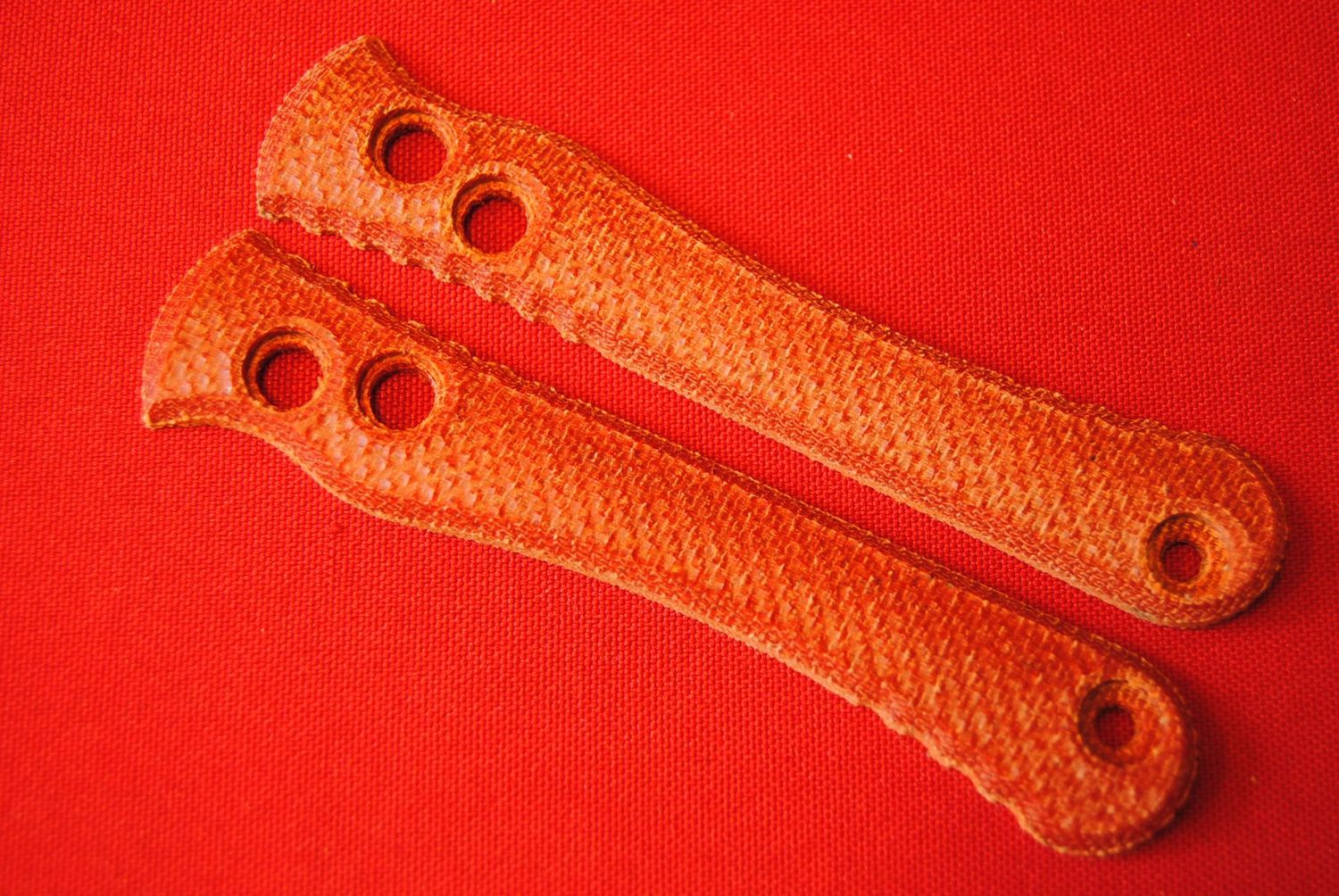 Joseph Lapietra Replacement Scale Micarta Red Diamond