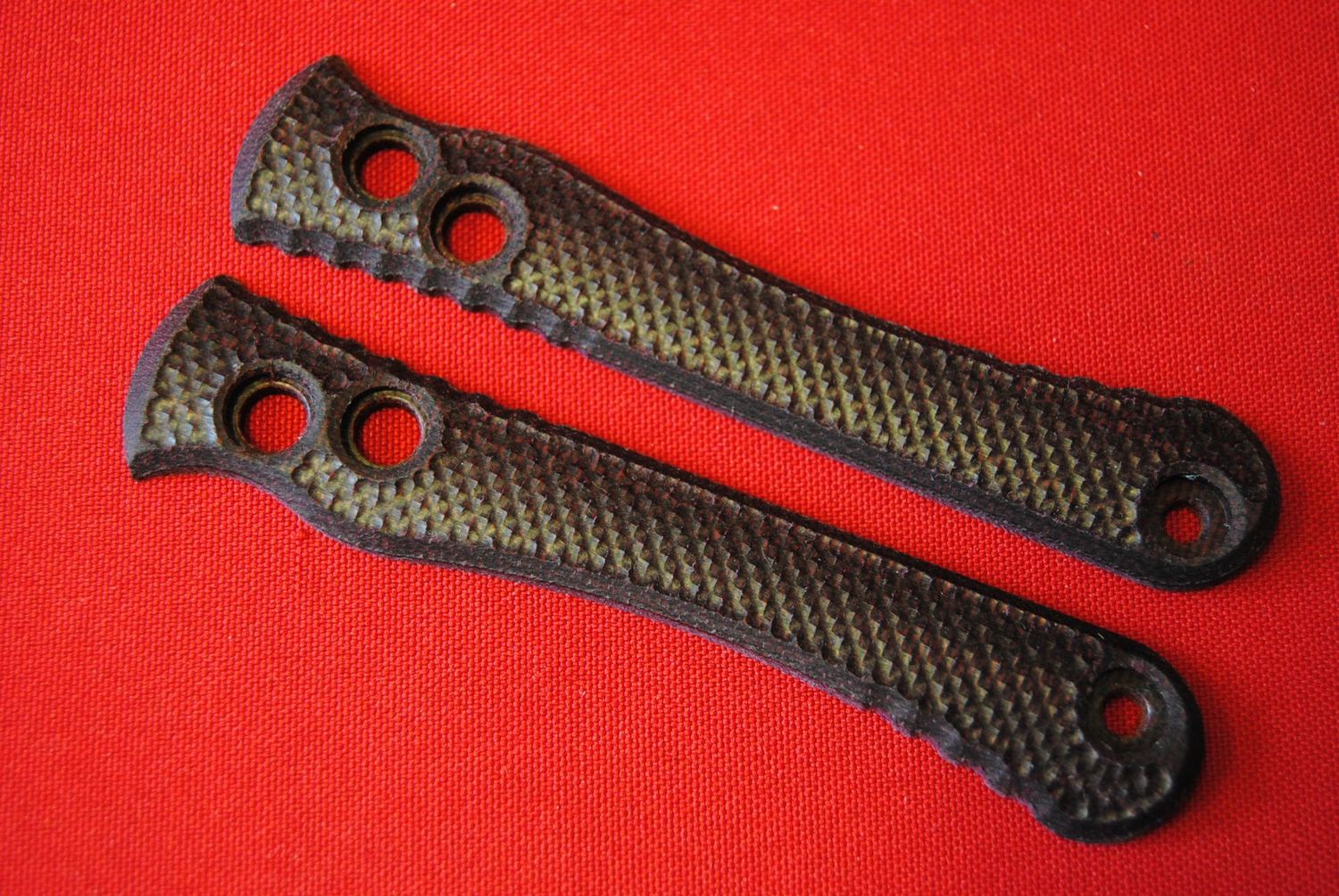 Joseph Lapietra Replacement Scale Micarta Purple Diamond