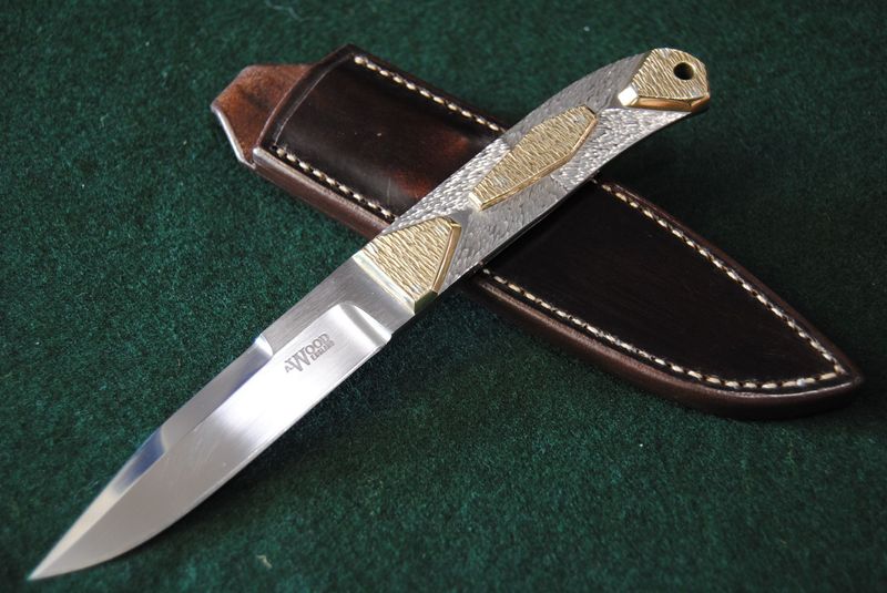 Alan Wood -Integral blade with Brass segments .