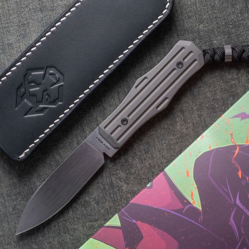 VAMPIRE FIXedc - Titanium Fluted Hand Satin